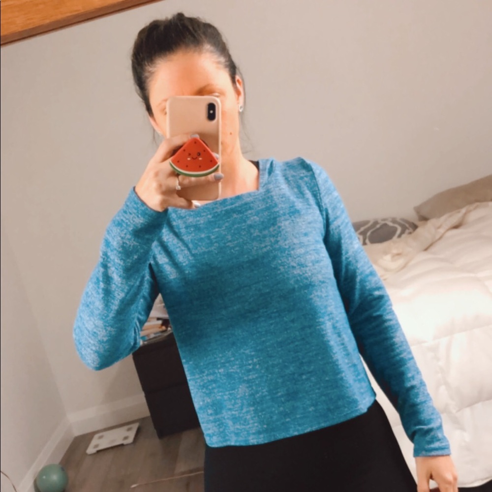 Find Cropped Knit Hoodie ⚡️